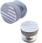Welding Hood Pipeliner Helmet Fasteners-1Pair, Silver Aluminum Replacement Parts