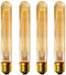 CTKcom T9/T185 40W Vintage Edison Light Bulbs E26 E27 Base(4 Pack)- Tubular