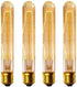 CTKcom T9/T185 40W Vintage Edison Light Bulbs E26 E27 Base(4 Pack)- Tubular