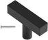 Ywmsfl Drawer Pulls Aluminum Alloy Dressers Knob Cupboard Handle Square Furniture Handle Simple