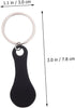 6Pcs Stainless Steel Shopping Cart Tokens Keychain Grocery Trolley Coins Portable Quarter Coin for Supermarket Use