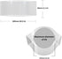 165 x 28 mm Clear Perforated Shrink Band for Glass Jars and Containers - Bundle of 250
