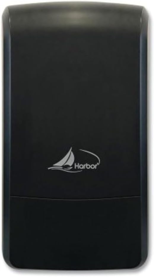 Harbor Manual Black 1250 ML Hand Cleaner/Sanitizer Dispenser System - H100B1 by