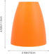 4.52X3.93X3.93 Inch ARTIBETTER Flat Head Plastic Lampshade for Table Lamp Hanging Lamp Wall Decorative Shade Cover