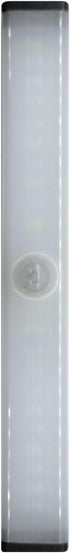 Closet (400 Motion Sensor Night Light Bar - Motion Sensor LED Light: Adjustable Brightness, USB Rechargeable MAh