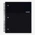 Hamelin College Ruled Notebook, 8.5inx11in, Spiral Bound, Hardcover, 1 Subject, 75 Sheets/150 Pages, MIDNIGHT Black