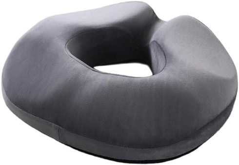 Generic Tailbone 16.5"x15"x3.5" 19 (Pink-1) Orthopedic Donut Seat Cushion Round Hollow Design for Office Chair Car
