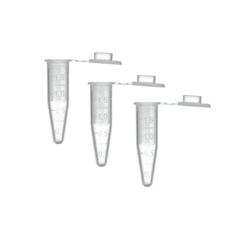 Microcentrifuge Tubes - 1.5ml PCR Tube with Snap Cap, 500 Pcs