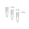 Microcentrifuge Tubes - 1.5ml PCR Tube with Snap Cap, 500 Pcs