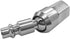 Joywayus 4PCS 1/4" NPT Female Thread Air Plug, Industrial Swivel Coupler Steel Chrome Plating