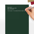 LUXPaper 8.5" x 11" Cardstock | Letter Size | Green Linen | 100lb. Cover | 50 Qty
