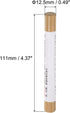 uxcell Wood Wax Filler Stick, Deep Clay Brown Furniture Crayons for Wooden Repair, Touch Up Wax Paint Pens