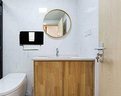 IEEK Paper Towel Dispenser Wall Mount Acrylic Paper Towel Holder for Bathroom Office and Kitchen,Hand Towel Dispenser