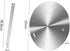 1Pc Cabilock Stainless Steel Heat Induction Cooker Thermal Guide Plate Easy to Clean Cookware Protection for Food