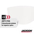 Jackson Safety Replacement Window for MAXVIEW Premium Face Shield Mask - Clear Tint, ANSI Z87.1, Anti-Fog