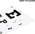 PECULA Snellen Eye Chart Wall Chart, 22 in x 11 in, 20/20 Vision Test, Color Vision Test, Plastic, Washable
