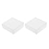 uxcell Centrifuge Tube Freezer Storage Box, 100 Places, Waterproof Cardboard Holder for 1.5/1.8/2ml Tubes, 2Pcs