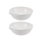 2pcs uxcell Evaporating Dish Basin High-Temperature Resist Porcelain 60ml Round Form with Spout for Lab Supply