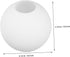 80mm 30mm OSALADI Frosted Glass Globe Lamp Shade round Pendant Globe Replacement with Opening for Wall Sconce