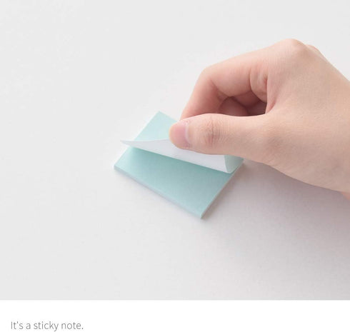 Monolike Color Palette Sticky Solid 301 A SET 4p, Self-Adhesive Memo Pad 30 sheets