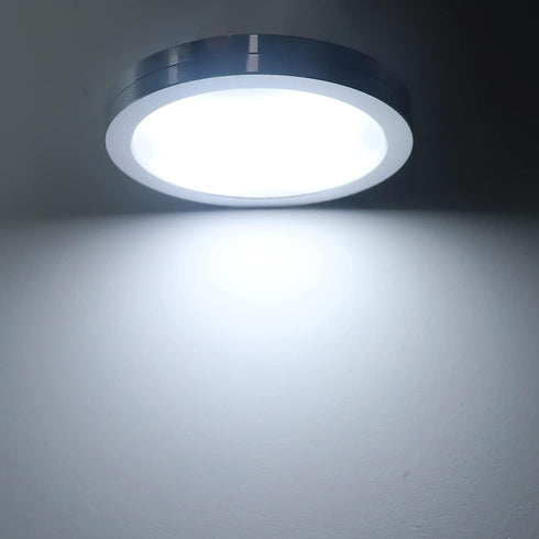 YGS-Tech LED Under Cabinet Lighting Kit, 1020 Lumens Puck Light, 5000K Daylight White, 3-Pack