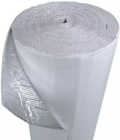 Trade Winds 48" 10' 40SQFT R8 Chicken Coop Insulation x Double Bubble White Reflective Foil
