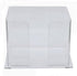 AmeriCan Goods Clear Acrilyc Dental Bib Dispenser Stand and Wall Mount Holder Long Side Loading Dental Bib Holder