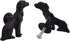 Mizhang Closet 4Pcs Cabinet Knobs Drawer Knobs,Cute Metal Dog Decorative Knob Pulls for Kitchen Cupboard Bedside Table