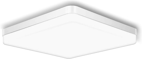 Ouyulong LED Ceiling Light 36W 3240lm 4000K 9Inch Square LED Flush Mount