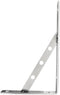 jojofuny Solid Thick Stainless Steel Type Shelf Holder Heavy Duty Wall Mounted