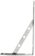 jojofuny Solid Thick Stainless Steel Type Shelf Holder Heavy Duty Wall Mounted