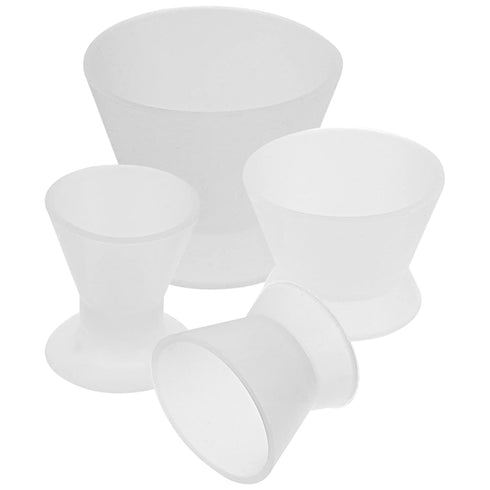 Healifty Dental Silicone Mixing Cup, Lab Rubber Mixing Cup for Practical Dental Oral Use