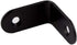 8 Pack 0.8'' Corner Bracket Shelf Bracket,Heavy Duty Black Stainless Steel L Corner Brace,Right Joint Angle Brackets
