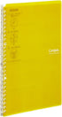 Kokuyo Campus Smart Ring Binder, B5 Yellow, Up to 25 Sheets, 26 Holes Slim Binder with Extra Loose-leaf Paper