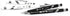Java Pen Chess Triangle Mechanical Pencil, Black and White + 0.5mm B Lead Refill