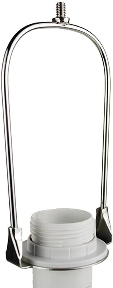 U/D 6 Inch E26 (1, UNO Fitter Adapter - Lamp Shade Harp Holder, Fits Light Base, Adapted for Table and Floor Lamps
