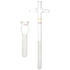 2 ML Glass Tissue Cell with Pestle, Glass Cell Tissue Homogenizer for Labs Science Class