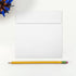 LUXPaper Square Invitation Envelopes | 50 Qty | Peel & Press | 5 1/2" x 5 1/2" | Bright White | 80lb. Text