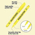 Lelix 30 Pack Highlighters, 10 Bright Colors, Chisel Tip Quick Drying for Back to School, Office, Home Highlighting