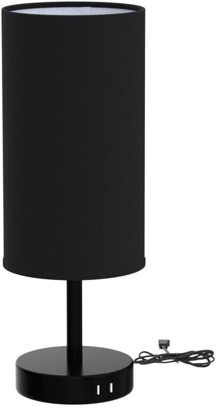 Yarra-Decor Bedside Lamp with USB Port, Touch Control Table Lamp for Bedroom, 3 Way Dimmable Nightstand Lamp.