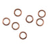 M8 Copper Split Lock Washer, 8Pcs Spring Sealing Ring Gasket