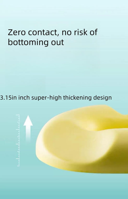 Xiamenzcx Tailbone (1) Orthopedic Seat Cushion for Office Chair - Coccyx & Pain Relief, Memory Foam Cushion for Long