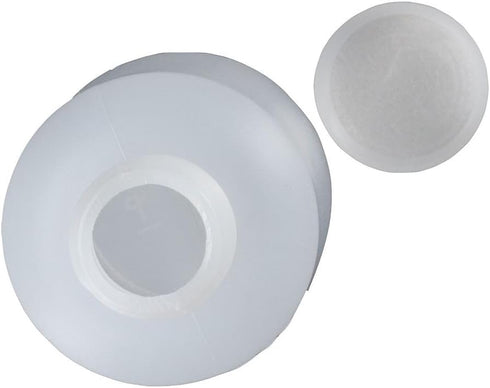 FEIYING 50pcs 60ml 2OZ Plastic Travel Empty Small Mouth Graduated Lab Chemical Container, Sample Bottles with Caps