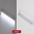 ALIVIM 2Pcs Closet white,200mm LED Under Cabinet Night Light USB Rechargeable Motion Sensor Kitchen Bedroom Lighting