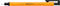 Tombow Mono Zero Precision Eraser Pen - Neon Orange