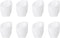 PATIKIL 5.3" High 4.3" Diameter 1.7" Fitter Plastic Lampshade, 8 Pack Plastic