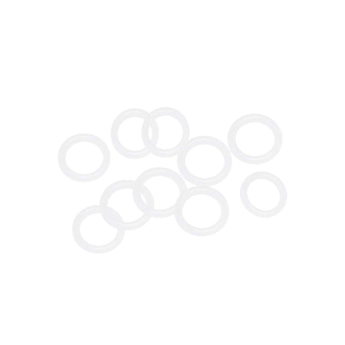 uxcell Silicone O-Rings, 16mm OD 11.2mm ID 2.4mm Width VMQ Seal Gasket for Pipe Repair, Pack of 10