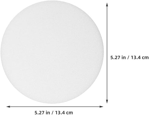 4pcs 5" (5.27Inch) Ceiling Light Diffuser Shades, Plastic Round Spotlight Diffuser Anti-Glare Downlight Covers Eye