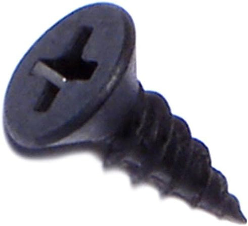 Phillips Flat TwinFast Wood Screws, 8 x 1/2-Inch, 100-Piece