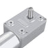 DC 12V High Torque Worm Gear Motor, Reversible Speed Reducing Gear Motor with Female Shaft (5RPM)